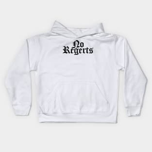 No regerts Kids Hoodie